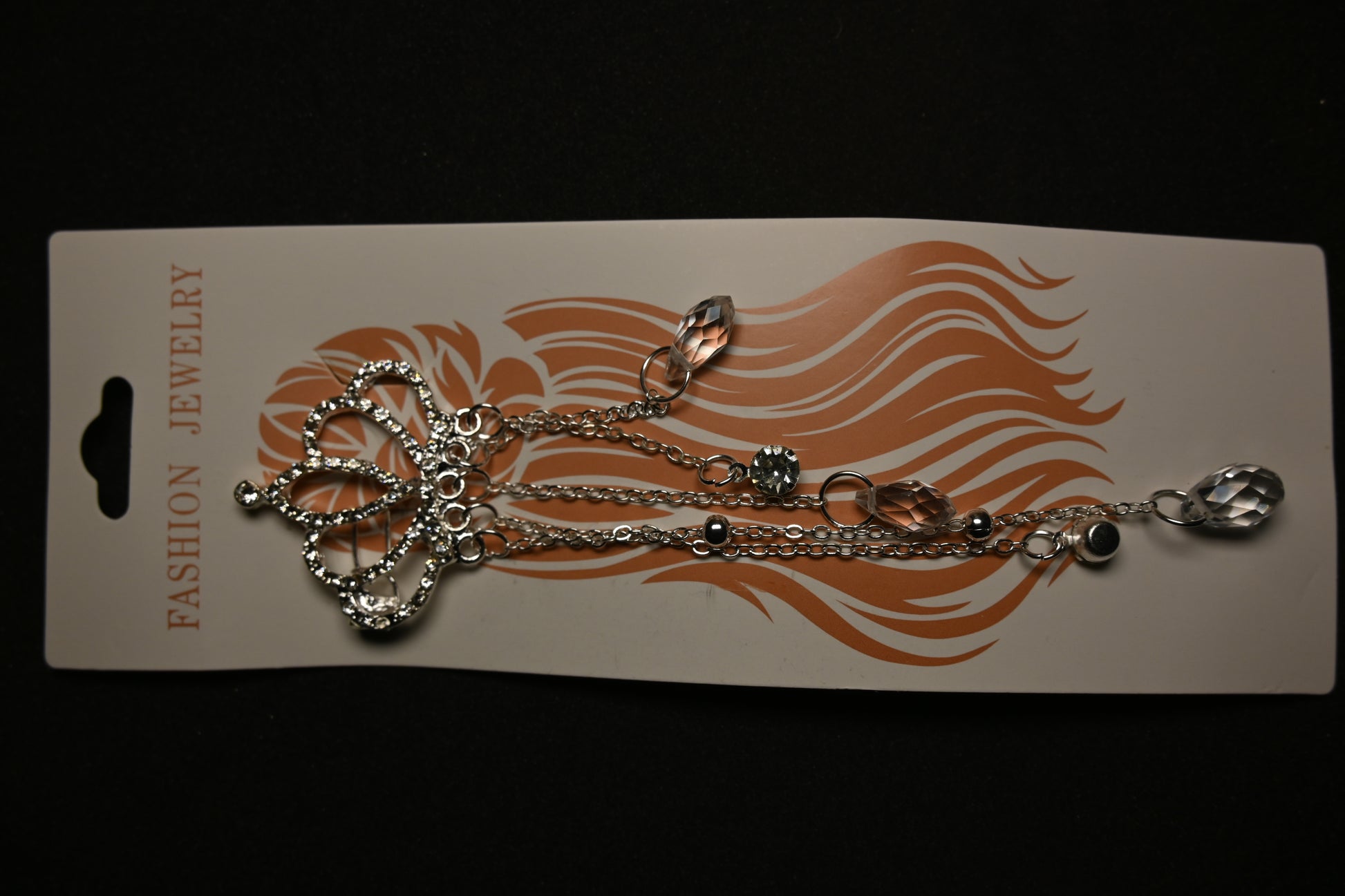 Porteña plateada con caida