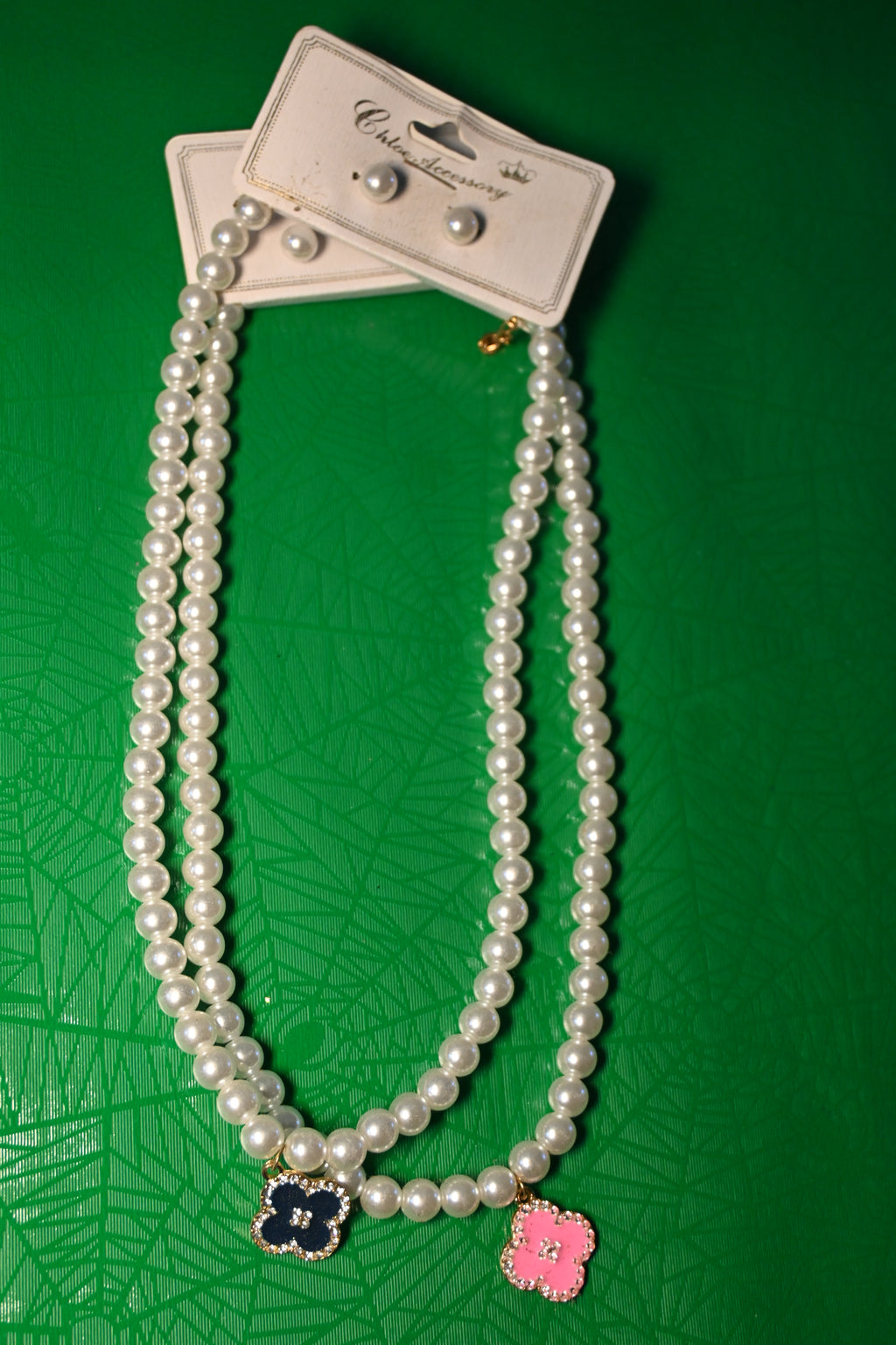 Collar de perlas para niñas